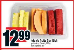 Super C trio de fruits Sun Rich | Sun Rich fruit trio offer