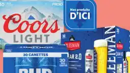 Marches Tradition COORS LIGHT, BUD LIGHT OR SLEEMAN CLEAR 2.0 BEER offer