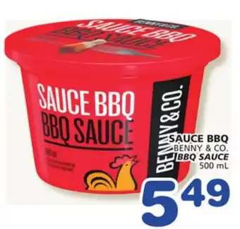 Marches Tradition BENNY & CO. BBQ SAUCE offer
