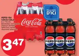 Marches Tradition PEPSI OR COCA-COLA offer