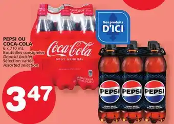 Marches Tradition PEPSI OR COCA-COLA offer