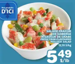 Marches Tradition FRESH CRAB-FLAVOURED POLLOCK SALAD offer