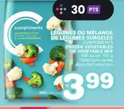 Marches Tradition COMPLIMENTS FROZEN VEGETABLES OR VEGETABLE MIX offer
