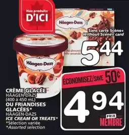 Marches Tradition HÄAGEN-DAZS ICE CREAM OR TREATS offer
