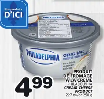 Marches Tradition PHILADELPHIA CREAM CHEESE PRODUCT offer