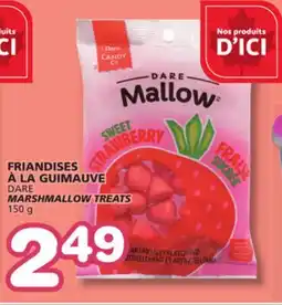Marches Tradition DARE MARSHMALLOW TREATS offer