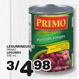 Marches Tradition PRIMO PRIMO LEGUMES offer