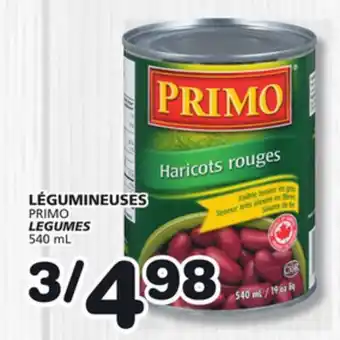 Marches Tradition PRIMO PRIMO LEGUMES offer