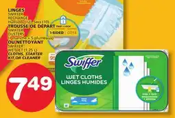 Marches Tradition SWIFFER WET JET 1 L CLOTHS, STARTER KIT OR CLEANER offer