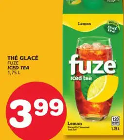 Marches Tradition FUZE ICED TEA offer