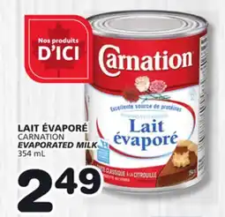 Marches Tradition CARNATION EVAPORATED MILK offer