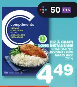 Marches Tradition COMPLIMENTS INSTANT LONG GRAIN RICE offer