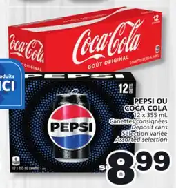 Marches Tradition PEPSI OR COCA COLA offer