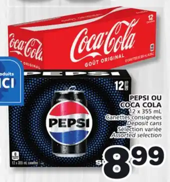 Marches Tradition PEPSI OR COCA COLA offer