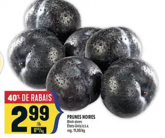 Marché Adonis PRUNES NOIRES | BLACK PLUMS offer