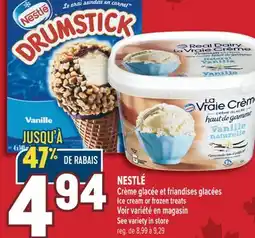 Marché Adonis NESTLÉ CRÈME GLACÉE ET FRIANDISES GLACÉES | NESTLÉ ICE CREAM OR FROZEN TREATS offer
