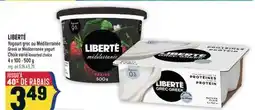 Marché Adonis LIBERTÉ YOGOURT GREC OU MÉDITERRANÉE | LIBERTÉ GREEK OR MÉDITERRANÉE YOGURT offer