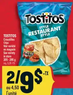 Marché Adonis TOSTITOS Croustilles | Chips offer