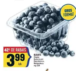 Marché Adonis BLEUETS CHOPINE | BLUEBERRIES PINT offer