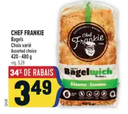 Marché Adonis CHEF FRANKIE BAGELS offer