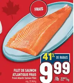 Marché Adonis FILET DE SAUMON ATLANTIQUE FRAIS | FRESH ATLANTIC SALMON FILLET offer
