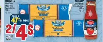 Marché Adonis ITALPASTA PÂTES | ITALPASTA PASTA offer