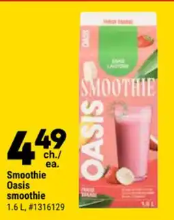 Giant Tiger Smoothie Oasis smoothie offer