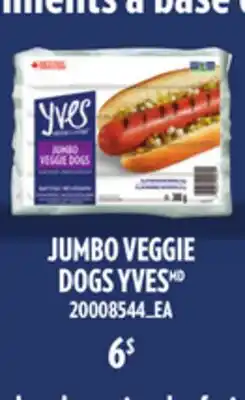 Provigo JUMBO VEGGIE DOGS YVES offer
