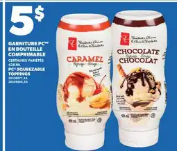 Provigo PC SQUEEZABLE TOPPINGS, 428 ML offer