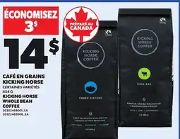 Provigo KICKING HORSE WHOLE BEAN, 454 G offer