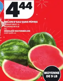 Provigo SEEDLESS WATERMELON offer