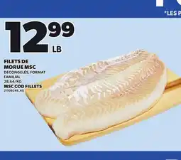 Provigo MSC COD FILLETS offer