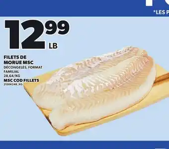 Provigo MSC COD FILLETS offer