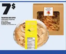 Provigo 8 INCH PIES, 635-750 G offer