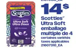 Provigo SCOTTIES ' ULTRA SOFT EMBALLAGE MULTIPLE DE 4 offer