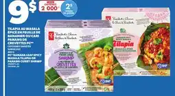 Provigo PC BANANA LEAF SPICY MASALA TILAPIA OR PANANG CURRY SHRIMP, 400 G offer