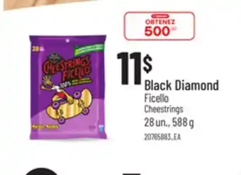 Provigo BLACK DIAMOND FICELLO CHEESTRINGS, 28 UN., 588 G offer