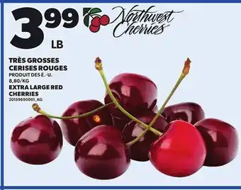 Provigo TRÈS GROSSES CERISES ROUGES offer