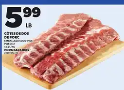 Provigo PORK BACK RIBS offer