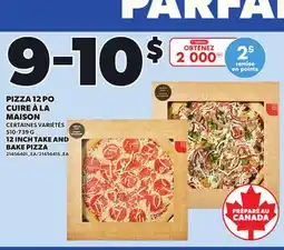 Provigo 12 INCH TAKE AND BAKE PIZZA, 510-739 G offer
