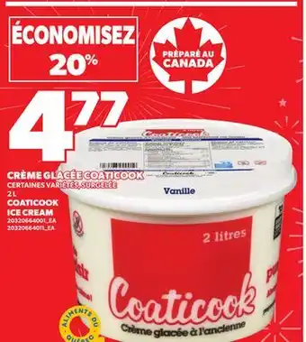 Provigo COATICOOK ICE CREAM, 2L offer