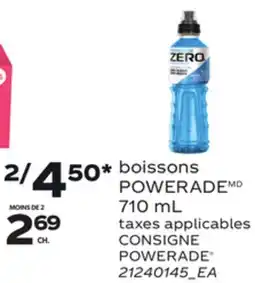 Provigo POWERADE , 710 mL offer