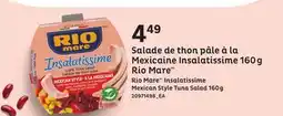 Provigo RIO MARE INSALATISSIME MEXICAN STYLE TUNA SALAD, 160G offer