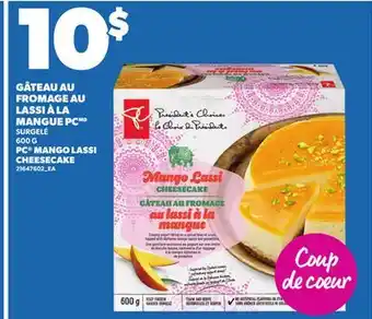 Provigo PC MANGO LASSI CHEESECAKE, 600 G offer