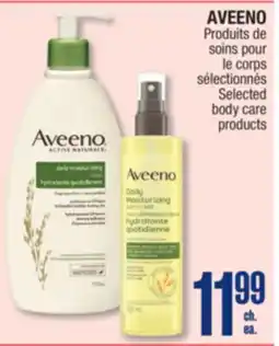 Jean Coutu AVEENO Selected body care products offer