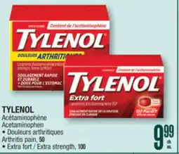 Jean Coutu TYLENOL Acetaminophen offer