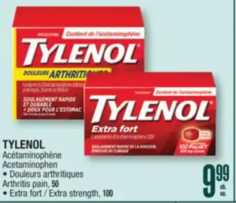 Jean Coutu TYLENOL Acetaminophen offer