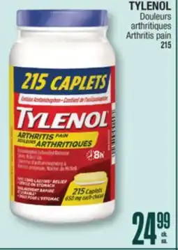 Jean Coutu TYLENOL Arthritis pain offer