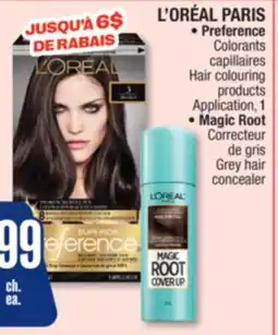 Jean Coutu L'ORÉAL PARIS Hair colouring products Application, 1, Magic Root Grey hair concealer offer