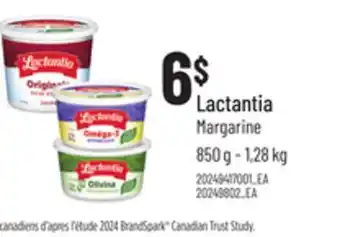 Provigo LACTANTIA MARGARINE, 850 g - 1,28 kg offer
